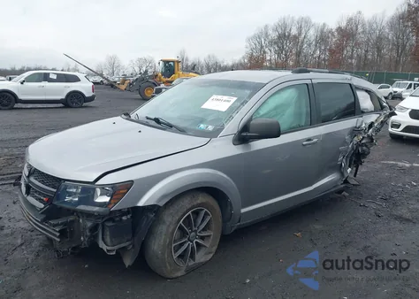 2018 Dodge Journey Se из США, поврежденный, VIN 3C4PDCAB1JT309968